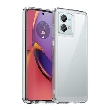 Capa Híbrida Antichoques para Motorola Moto G84 - Transparente