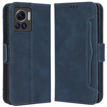 Bolsa tipo Carteira Cardholder para Motorola Moto X30 Pro/Edge 30 Ultra - Azul