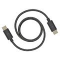 Cabo Motorola Premium USB-C para USB-C SJCX0CCB15 - 1.5m - Preto / Cinzento