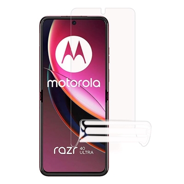 Protetor de Ecrã em TPU para Motorola Razr 40/40 Ultra - Transparente