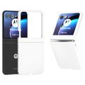Capa de Plástico para Motorola Razr 50 - Branco
