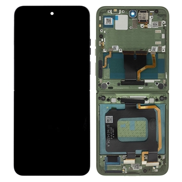 Estrutura para a Parte Frontal e Ecrã LCD 5D68C24699 para Motorola Razr 50 Ultra - Verde