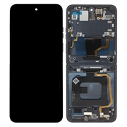 Estrutura para a Parte Frontal e Ecrã LCD 5D68C24698 para Motorola Razr 50 Ultra - Navy Blazer