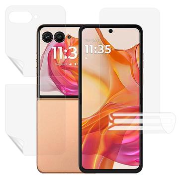 Conjunto Completo de Proteção para Motorola Razr 60 Ultra - Transparente