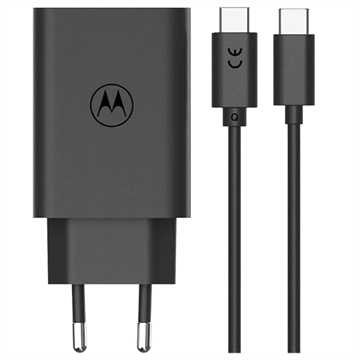 Carregador de Tomada Motorola TurboPower 20W com Cabo USB-C SJMC202-C