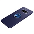 Capa Magnética com Anel de Suporte para Samsung Galaxy S10+ - Azul