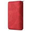 Bolsa Tipo Carteira Série Multiusos para iPhone 14 - Vermelho