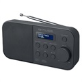 Rádio Portátil Duplo FM/DAB+ e Alarme Muse M-109 DB - Preto