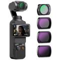 NEEWER Conjunto de filtros ND magnéticos para DJI Osmo Pocket 3 - Filtros ND16, ND64, ND256 e CPL