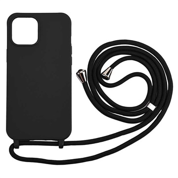 Capa de TPU Necklace Series para iPhone 12 Mini - Preto
