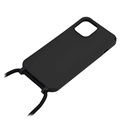Capa de TPU Necklace Series para iPhone 12 Mini - Preto