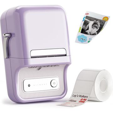Impressora de etiquetas inteligente Niimbot B21 Pro - 300DPI - Roxo
