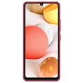 Capa Nillkin Super Frosted Shield para Samsung Galaxy A42 5G - Vermelho