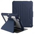 Capa Smart Folio Nillkin Bumper para iPad 2022 - Azul / Transparente