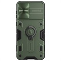 Capa Híbrida Nillkin CamShield Armor para Samsung Galaxy S21+ 5G - Verde Militar