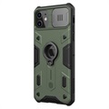 Capa Híbrida Nillkin CamShield Armor para iPhone 11 - Verde Escuro
