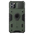 Capa Híbrida Nillkin CamShield Armor para iPhone 11 Pro Max - Verde Escuro