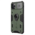 Capa Híbrida Nillkin CamShield Armor para iPhone 11 Pro Max - Verde Escuro