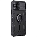 Capa Híbrida Nillkin CamShield Armor para iPhone 12 Pro Max - Preto