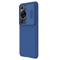 Capa Híbrida Nillkin CamShield Pro para Huawei P60/P60 Pro - Azul
