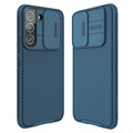 Capa Híbrida Nillkin CamShield Pro para Samsung Galaxy S22 5G - Azul