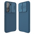 Capa Híbrida Nillkin CamShield Pro para Samsung Galaxy S22+ 5G - Azul