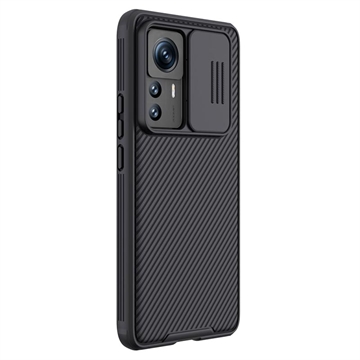 Capa Híbrida Nillkin CamShield Pro para Xiaomi 12/12X - Preto