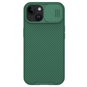 Capa Híbrida Nillkin CamShield Pro para iPhone 15 Plus - Verde