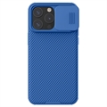 Capa Híbrida Nillkin CamShield Pro para iPhone 15 Pro - Azul