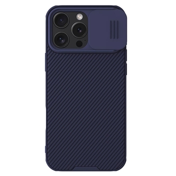 Capa Híbrida Nillkin CamShield Pro para iPhone 16 Pro Max - Roxo Escuro