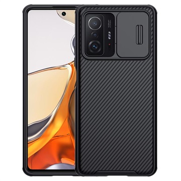 Capa Híbrida Nillkin CamShield Pro para Xiaomi 11T/11T Pro - Preto