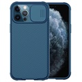 Capa Híbrida Nillkin CamShiled Pro para iPhone 12 Pro Max - Azul