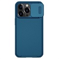 Capa Híbrida Nillkin CamShield Pro para iPhone 13 Pro - Azul