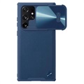 Capa Híbrida Nillkin CamShield S para Samsung Galaxy S22 Ultra 5G - Azul