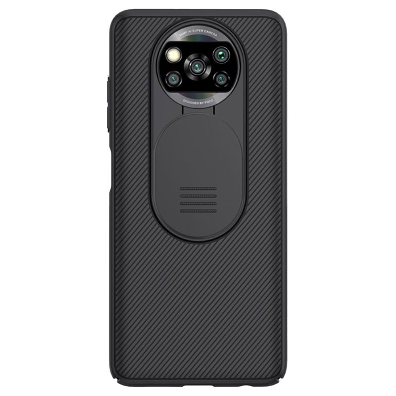 Capa Nillkin CamShield para Xiaomi Poco X3 NFC - Preta
