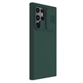 Capa Híbrida Nillkin CamShiled Silky para Samsung Galaxy S22 Ultra 5G - Verde