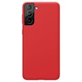 Capa de Silicione Líquido Nillkin Flex Pure Samsung Galaxy S21+ 5G - Vermelho