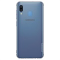 Capa de TPU Nillkin Nature 0.6mm para Samsung Galaxy A30, Galaxy A20 - Cinzento