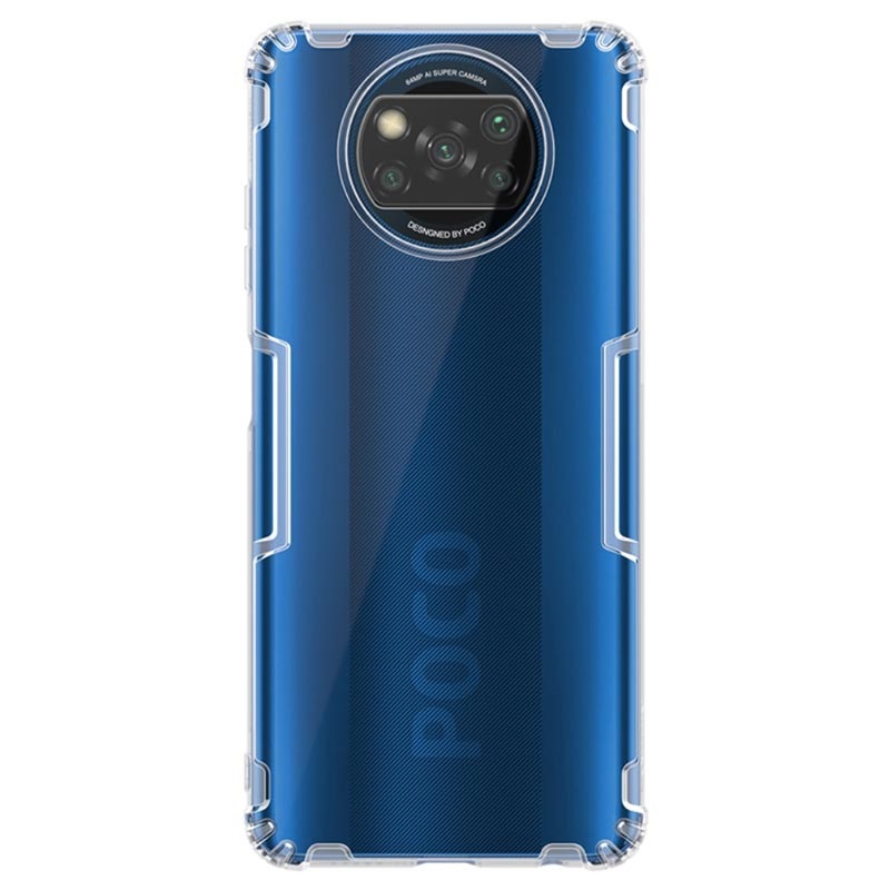 Capa de TPU Nillkin Nature para Xiaomi Poco X3 Pro/Poco X3 NFC -  Transparente