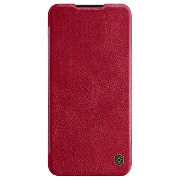Capa Flip Nillkin Qin para Xiaomi Mi A3, Mi CC9e - Vermelho