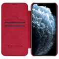 Capa Dobrável Nillkin Qin para iPhone 12 Mini - Vermelho