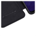Bolsa tipo flip da série Nillkin Qin para OnePlus 7 - Preta