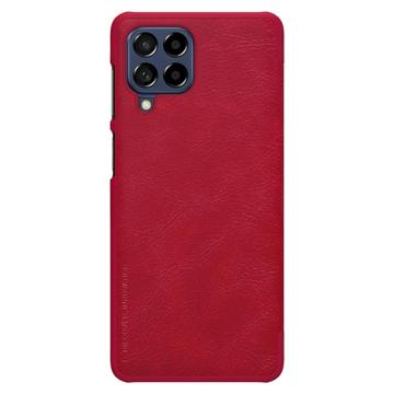 Bolsa Tipo Flip Nillkin Qin para Samsung Galaxy M53 - Vermelho
