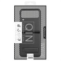 Capa Híbrida Nillkin Qin Series para Samsung Galaxy Z Flip4 5G - Preto