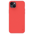 Capa Híbrida Nillkin Super Frosted Shield Pro para iPhone 15 Plus - Vermelho
