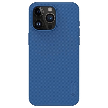 Capa Híbrida Nillkin Super Frosted Shield Pro para iPhone 15 Pro - Azul