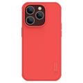 Capa Nillkin Super Frosted Shield Pro para iPhone 14 Pro - Vermelho