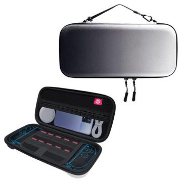 Nintendo Switch 2 JYS JYS-NS2283 Bolsa de transporte em EVA com compartimento duplo - Preto / Branco