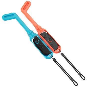 Nintendo Switch 2 iPega PG-SW2091 Conjunto de punhos de tacos de golfe para comandos Joy-Con - 2 peças.