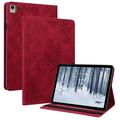 Capa Folio para Nokia T21 Butterfly Series - Vermelho